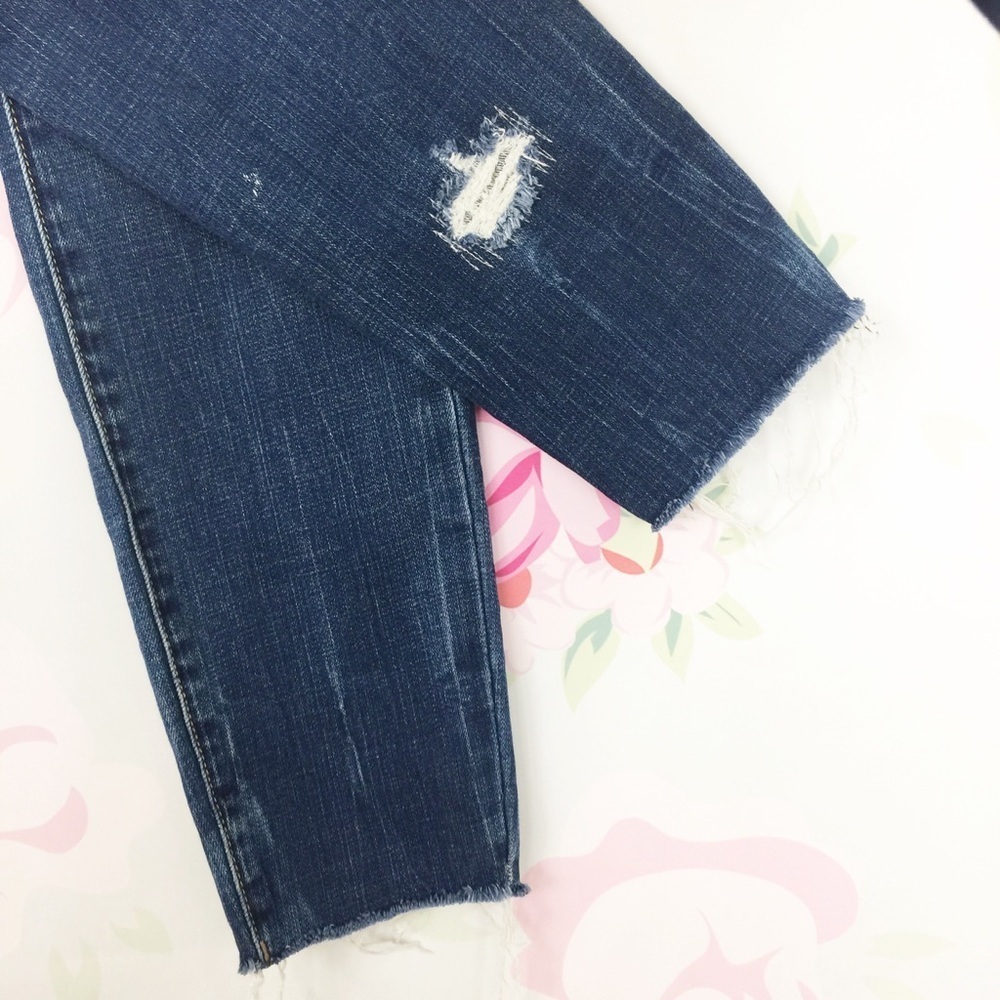 Blank NYC Midrise Distressed Skinny Denim Jeans 28 - Picture 4 of 7